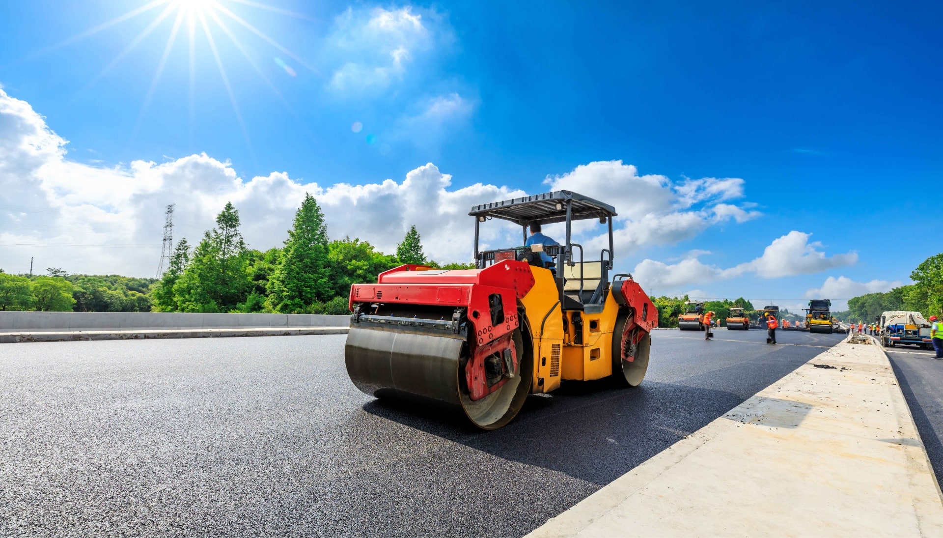 Smooth asphalt paving in Lehigh Valley, PA creates durable surfaces.